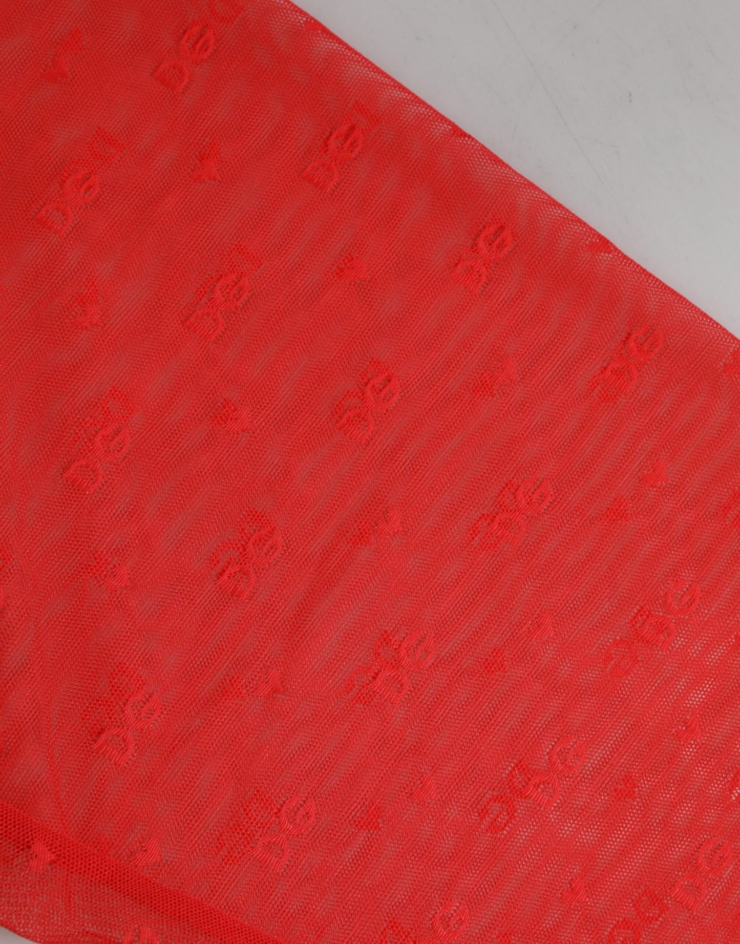 Dolce & Gabbana Red Logo Lace Tight Midi Trousers Underwear – IT2 | S par Dolce & Gabbana | Disponible sur Sandy Store ByNet