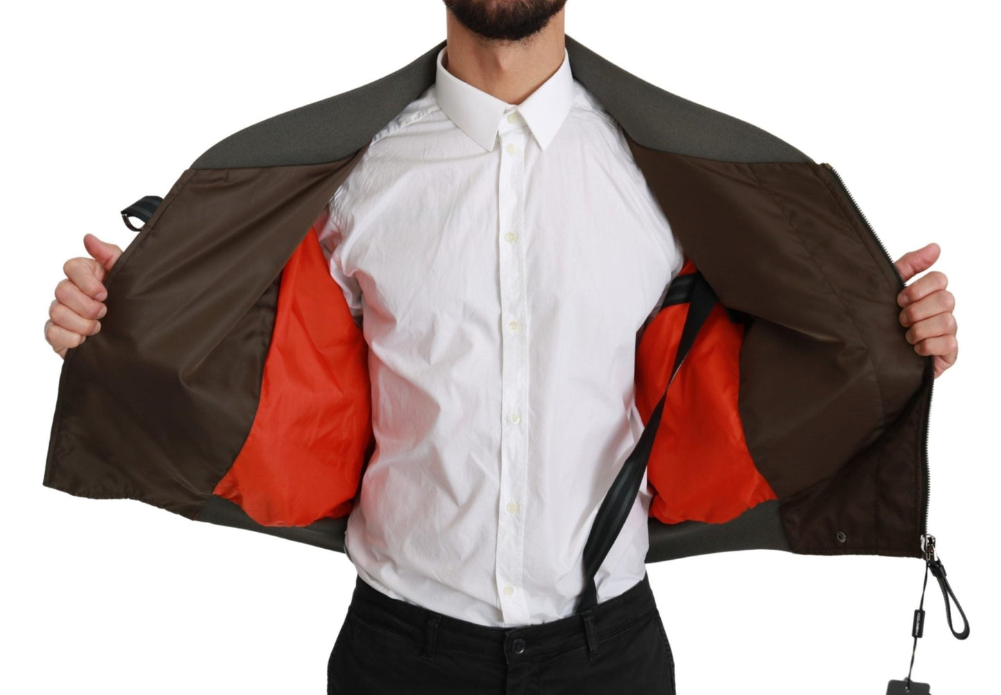 Dolce & Gabbana Sequined Double - Breasted Bomber Jacket - Sandy Store ByNet