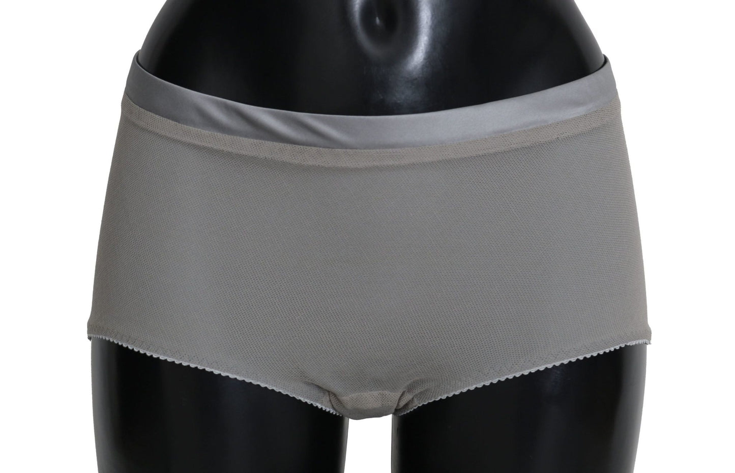 Dolce & Gabbana Shimmering Silver Stretch Cotton Underwear - Sandy Store ByNet