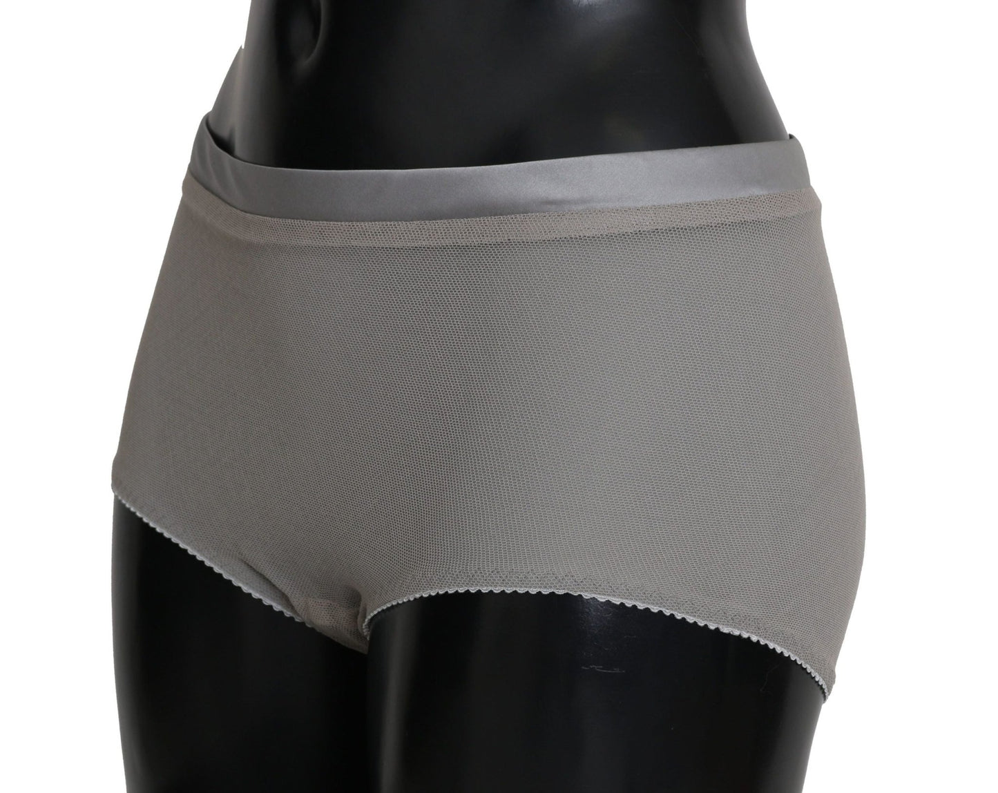 Dolce & Gabbana Shimmering Silver Stretch Cotton Underwear - Sandy Store ByNet