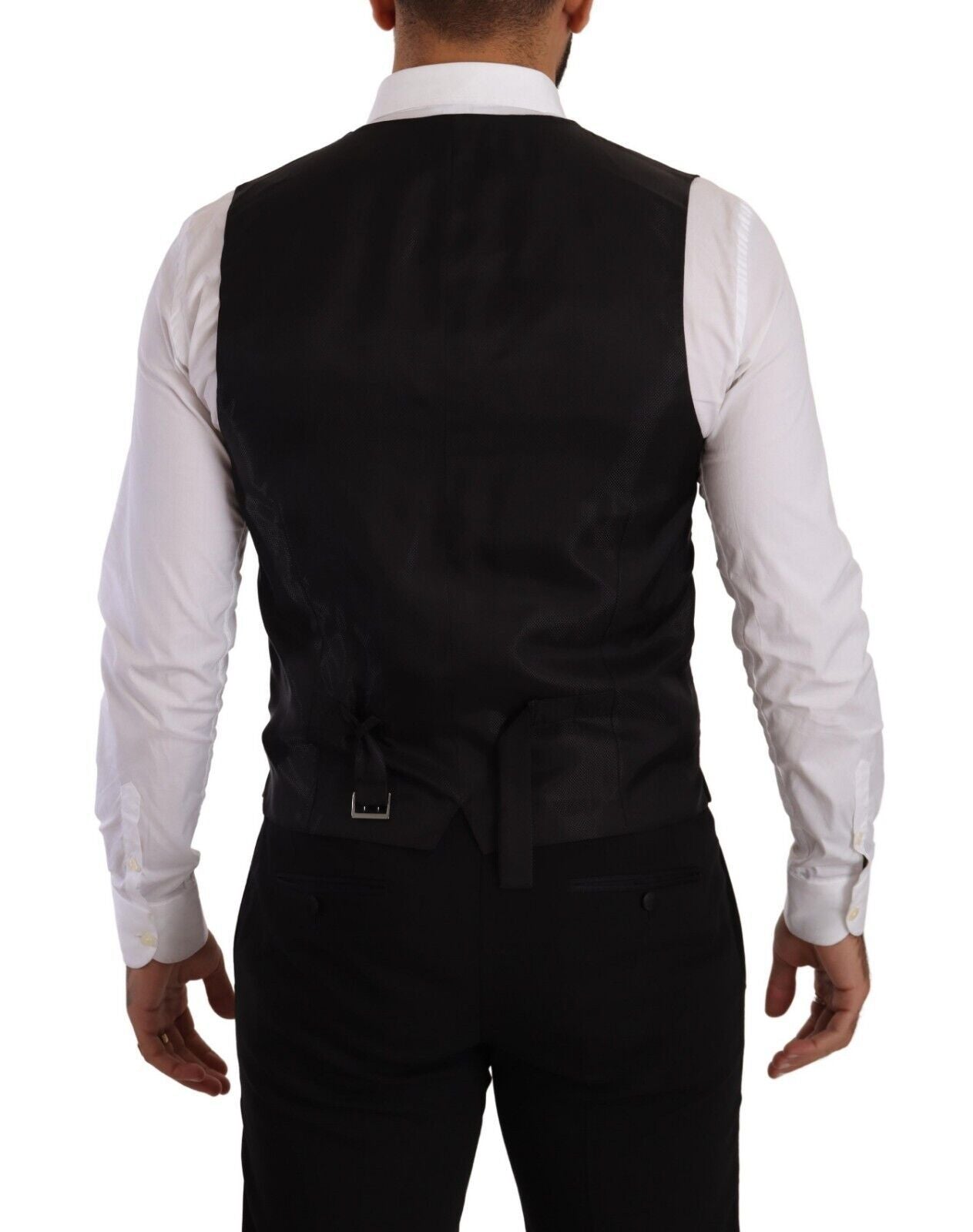 Dolce & Gabbana Sicilia Slim Fit Black Suit Ensemble - Sandy Store ByNet