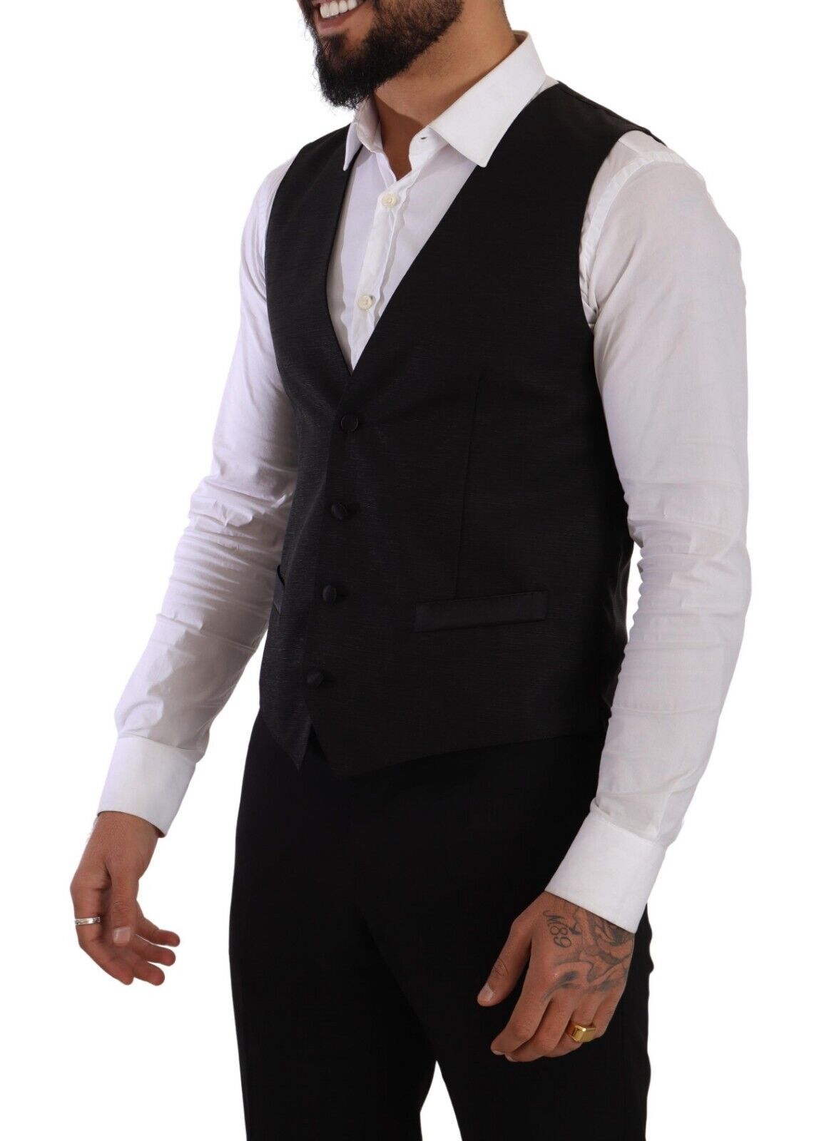 Dolce & Gabbana Sicilia Slim Fit Black Suit Ensemble - Sandy Store ByNet