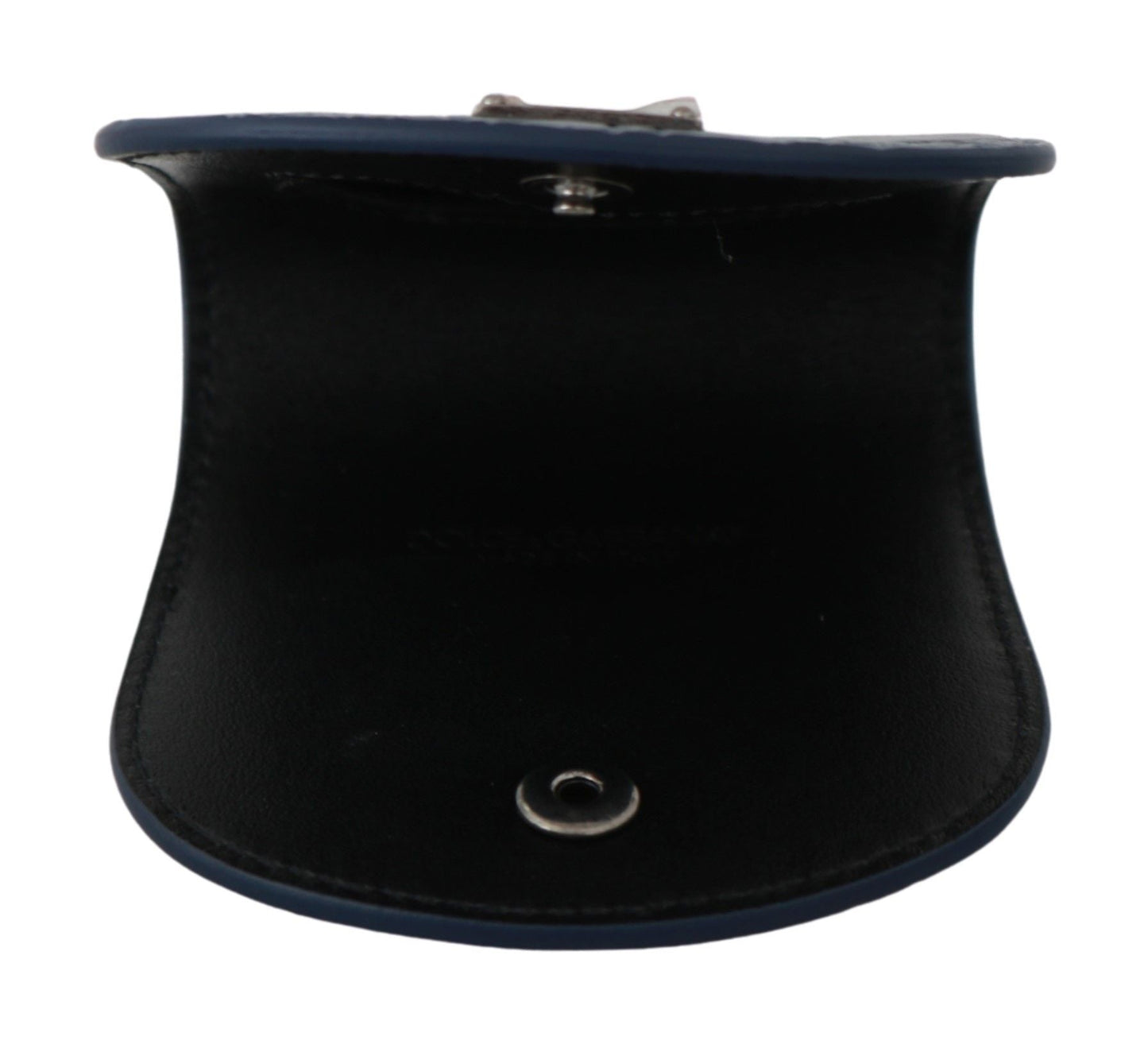 Dolce & Gabbana Sleek Blue Caimano Condom Case Wallet - Sandy Store ByNet