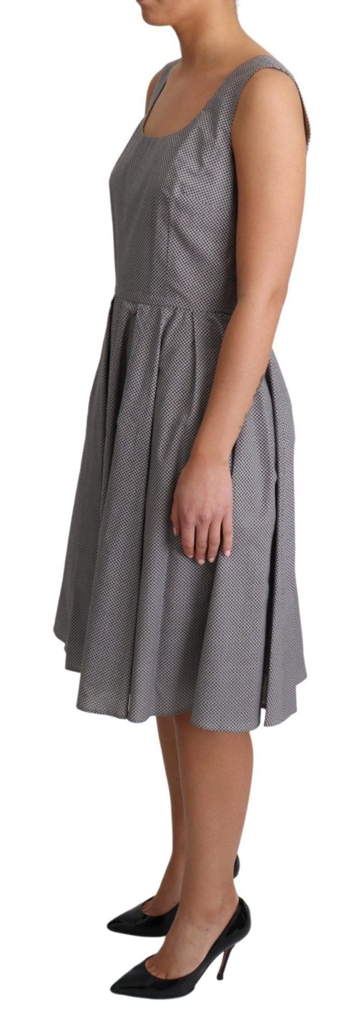 Dolce & Gabbana Sleeveless Geometric A - Line Dress - Sandy Store ByNet