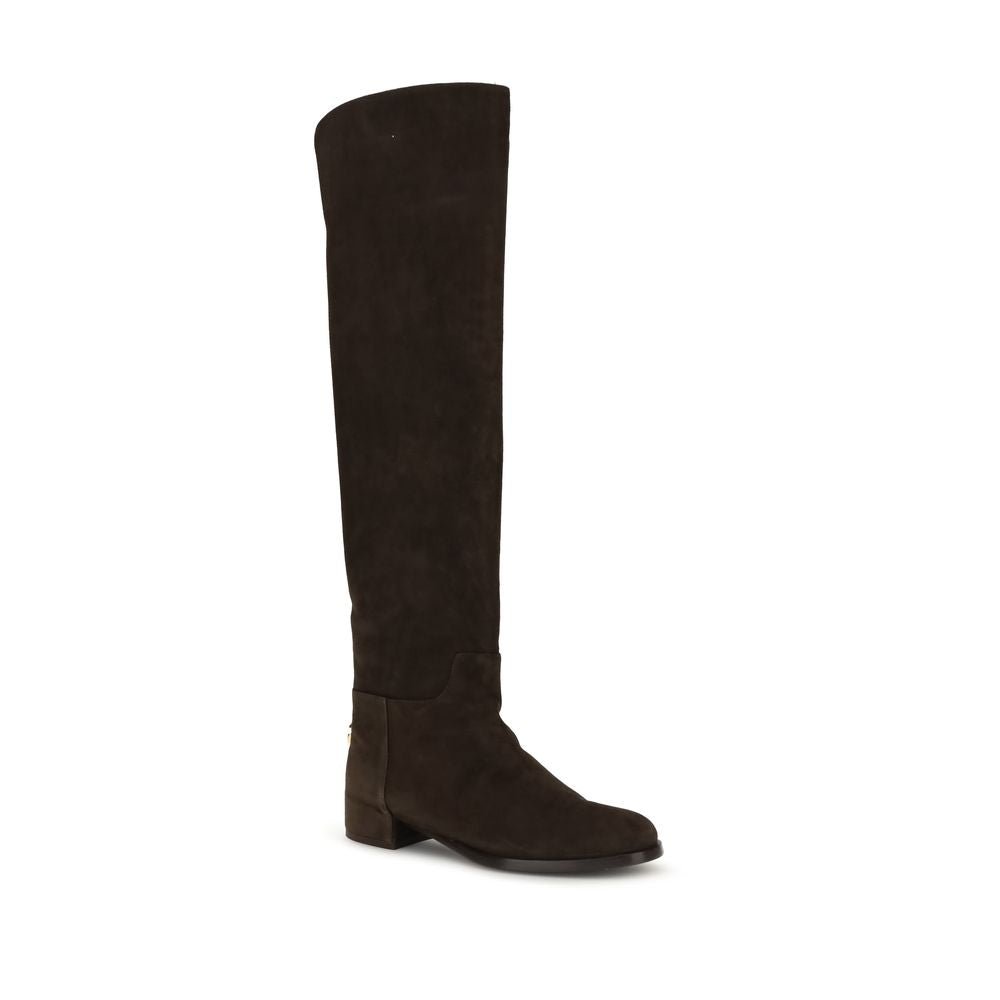 Dolce & Gabbana Suede High Boots – EU36/US6 par Dolce & Gabbana | Disponible sur Sandy Store ByNet