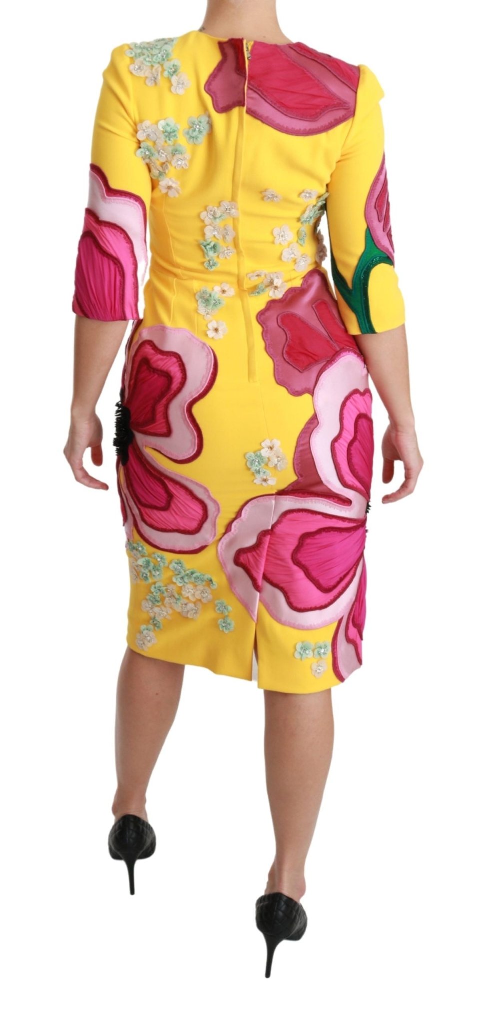 Dolce & Gabbana Sunshine Bloom Sheath Knee - Length Dress - Sandy Store ByNet