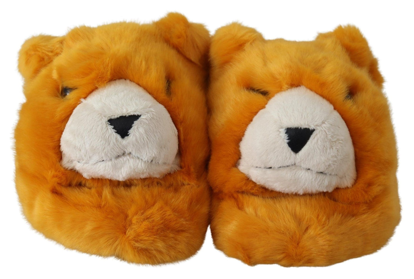 Dolce & Gabbana Sunshine Yellow Lion Slippers - Sandy Store ByNet