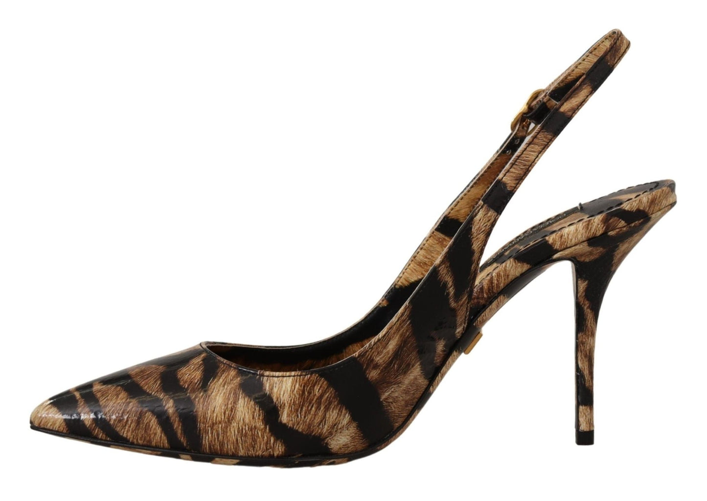 Dolce & Gabbana Tiger Pattern Slingback Heels Pumps - Sandy Store ByNet