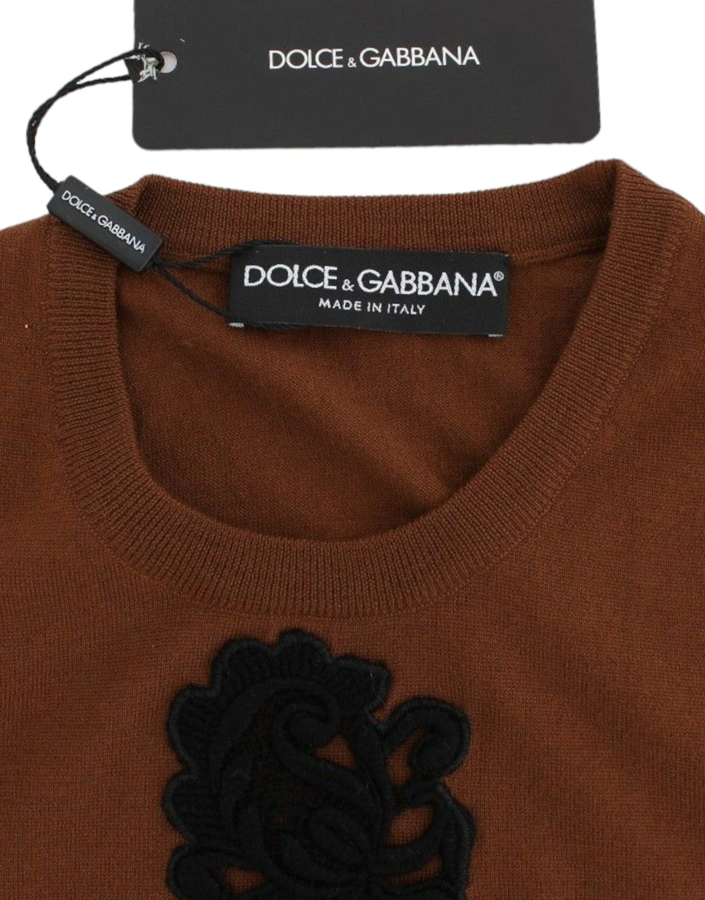 Dolce & Gabbana Timeless Wool and Lace Sleeveless Vest - Sandy Store ByNet