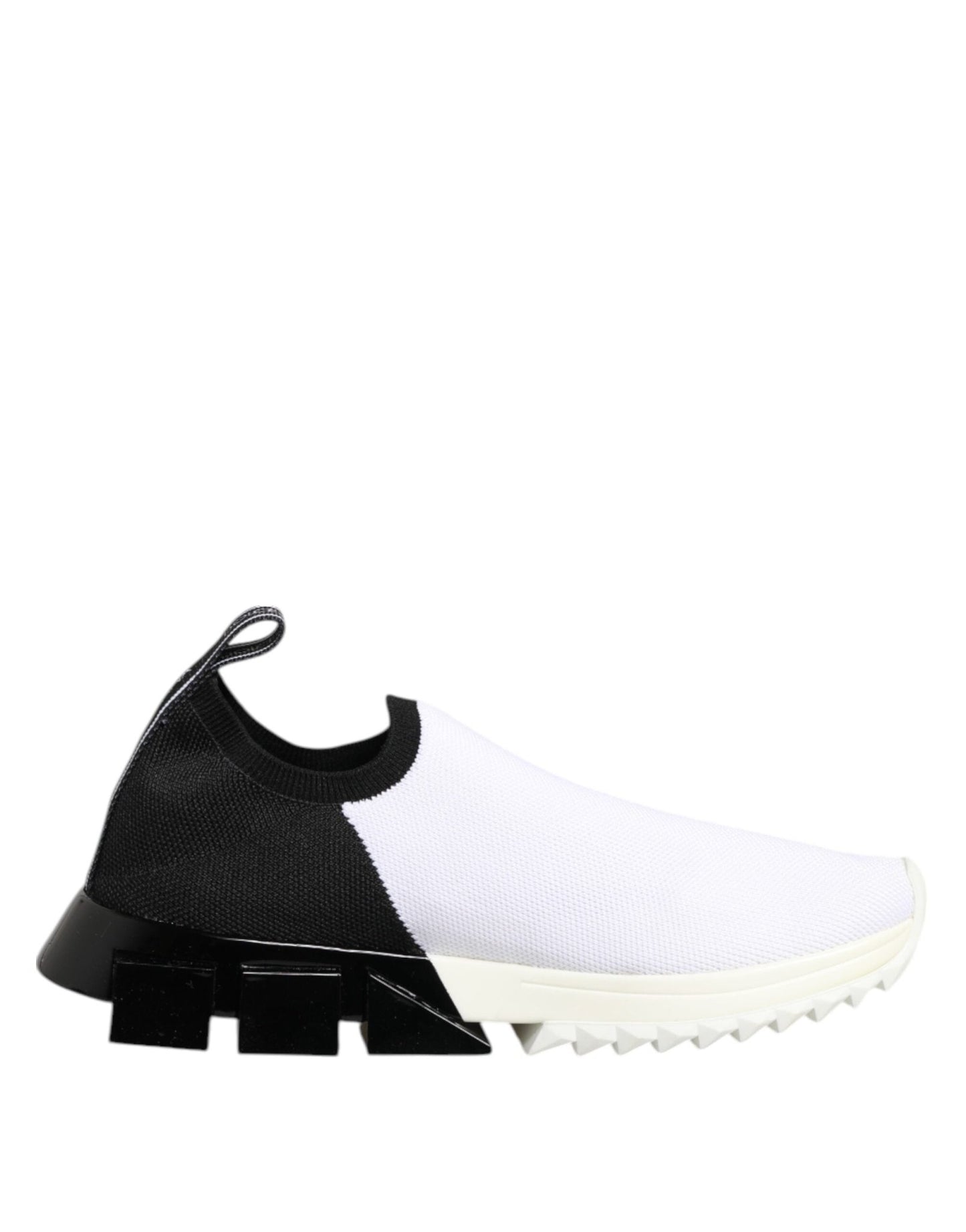 Dolce & Gabbana White Black Low Top Sorrento Sneakers Shoes – EU35/US4.5 par Dolce & Gabbana | Disponible sur Sandy Store ByNet