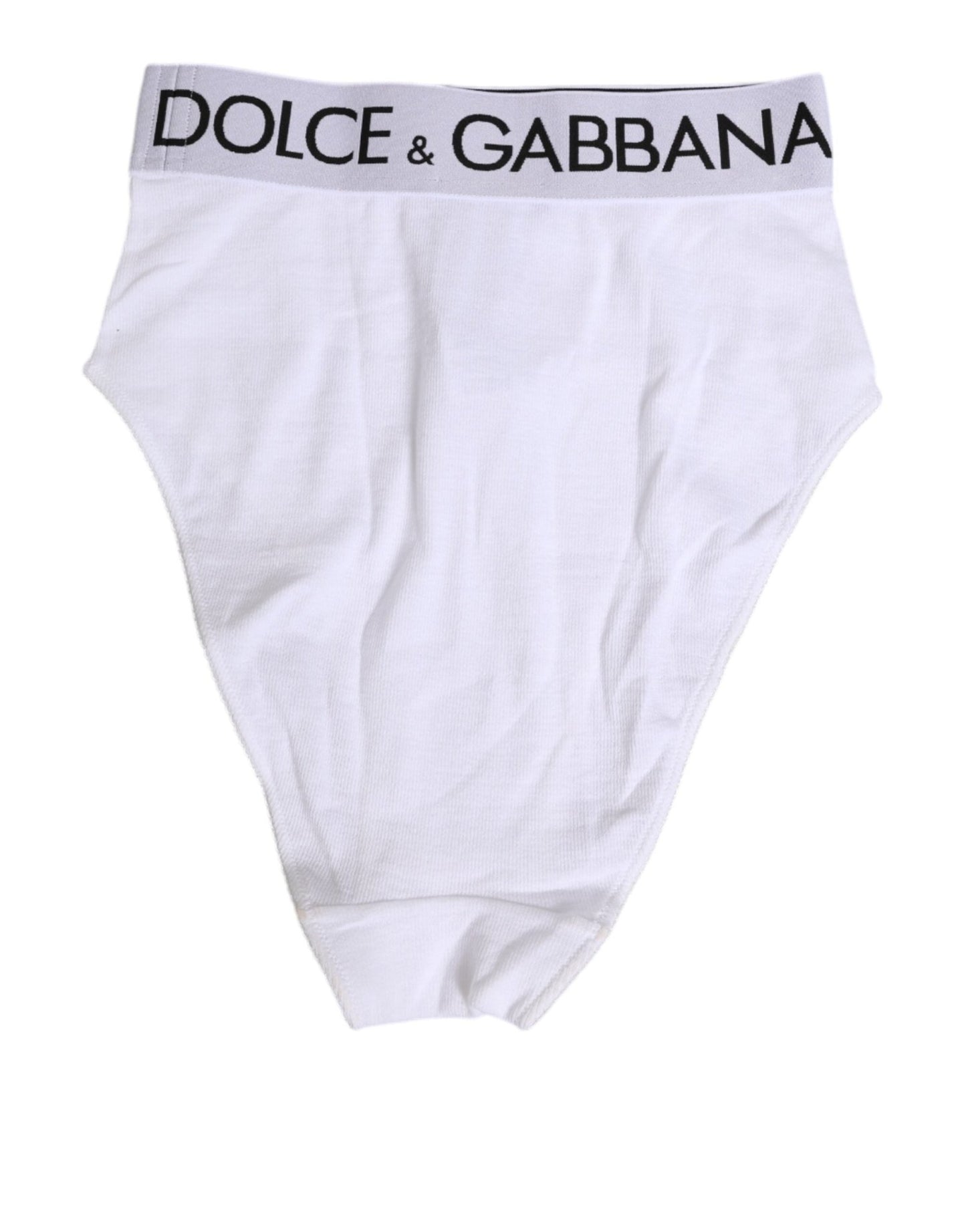 Dolce & Gabbana White Cotton Elastic DG Logo Waistband Underwear – IT2 | S par Dolce & Gabbana | Disponible sur Sandy Store ByNet