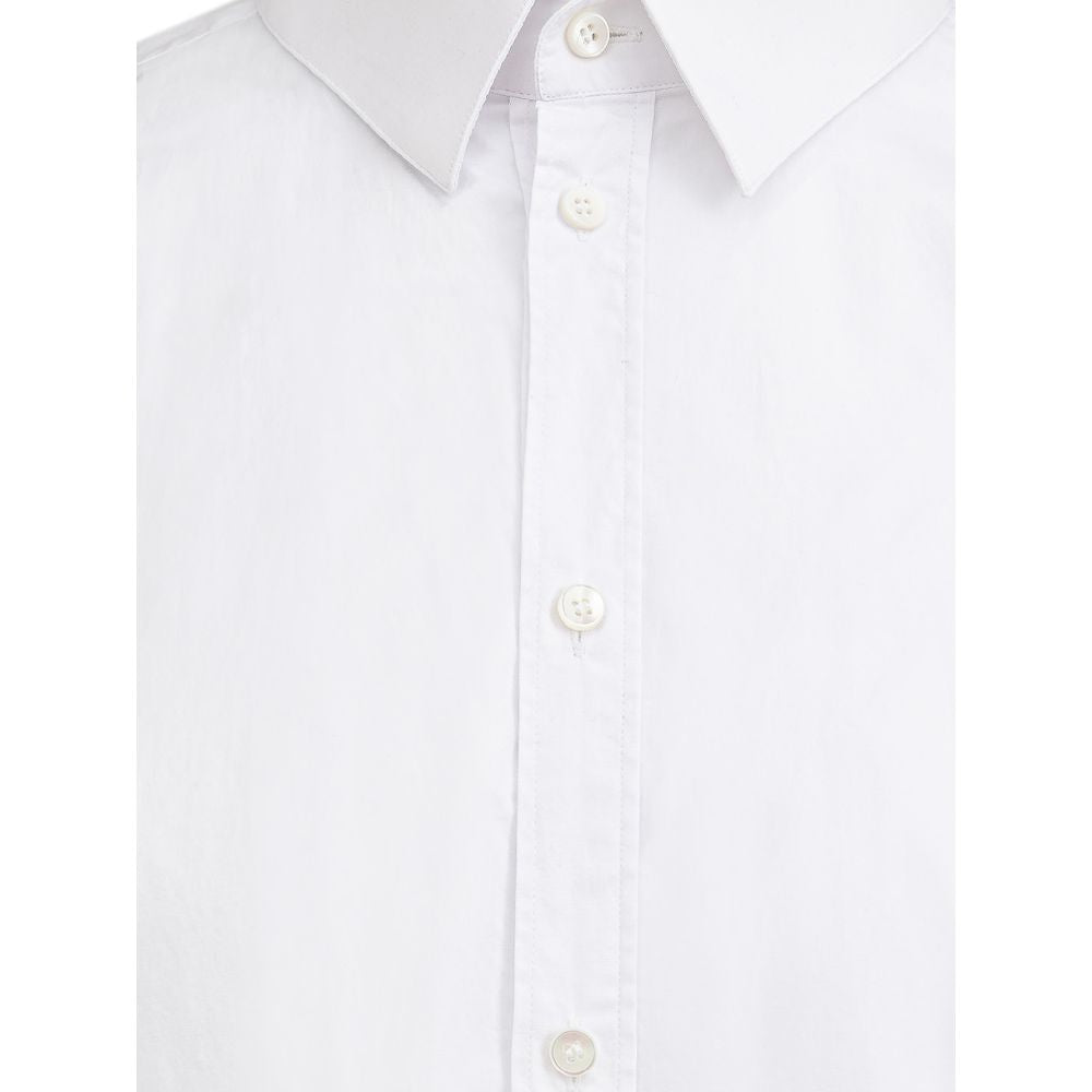 Dolce & Gabbana White Cotton Shirt - Sandy Store ByNet