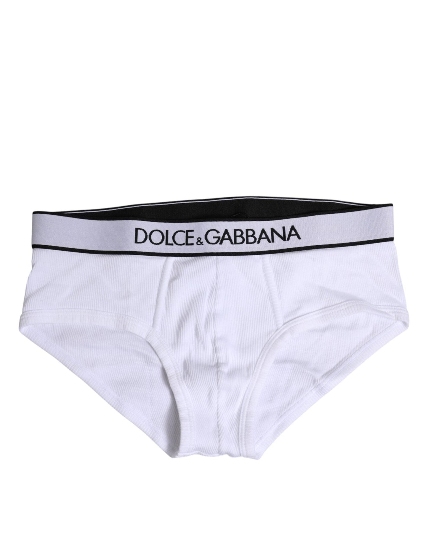 Dolce & Gabbana White Cotton Stretch Regular Brief Underwear – IT4 | S par Dolce & Gabbana | Disponible sur Sandy Store ByNet