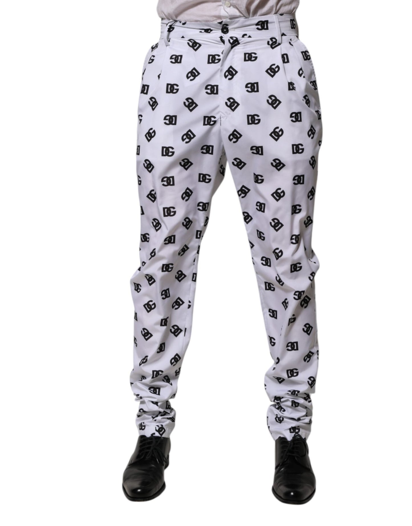 Dolce & Gabbana White Logo Cotton Skinny Denim Trouser Pants – IT48 | M par Dolce & Gabbana | Disponible sur Sandy Store ByNet