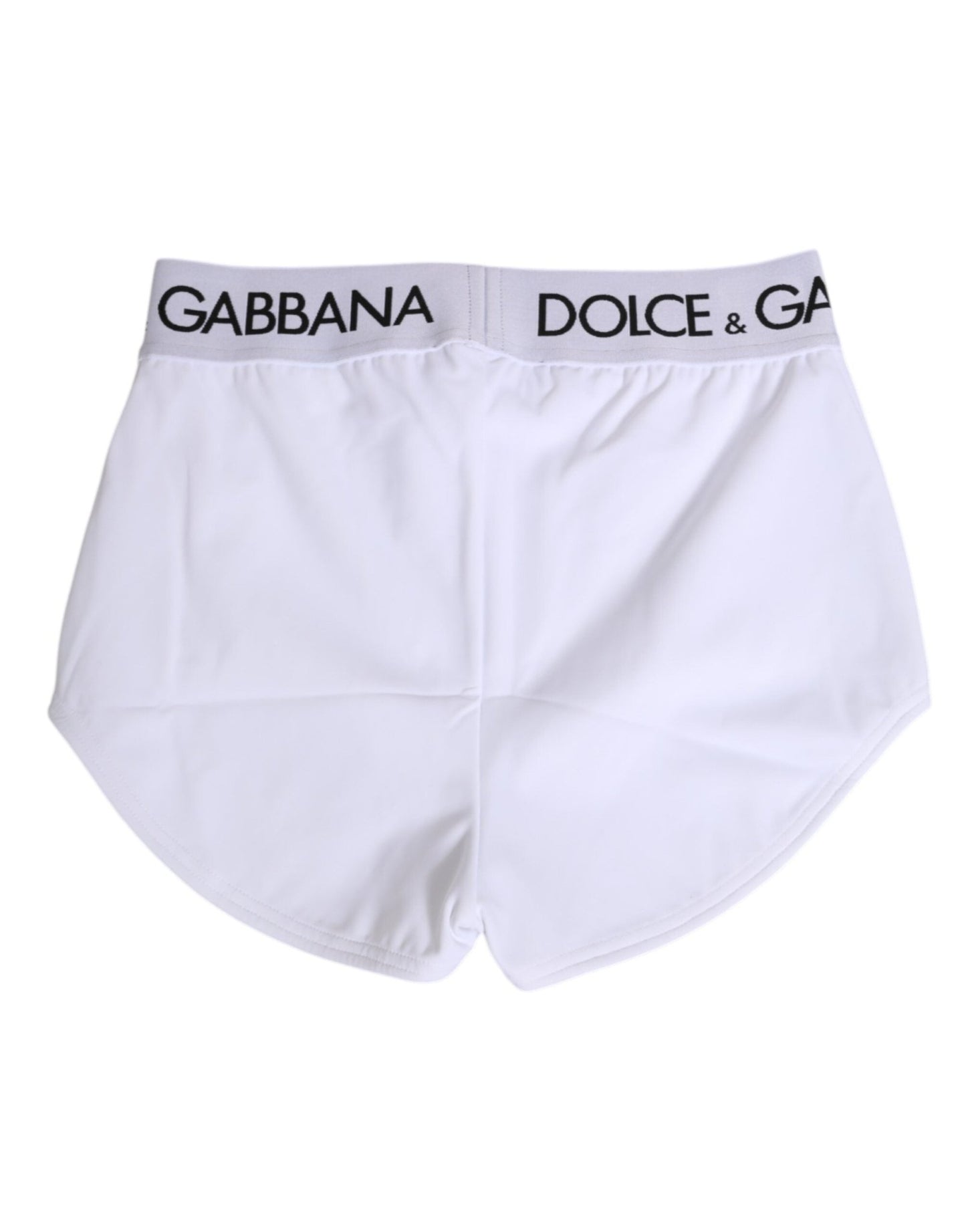 Dolce & Gabbana White Nylon Logo Waistband Shorts Underwear – IT40|S par Dolce & Gabbana | Disponible sur Sandy Store ByNet