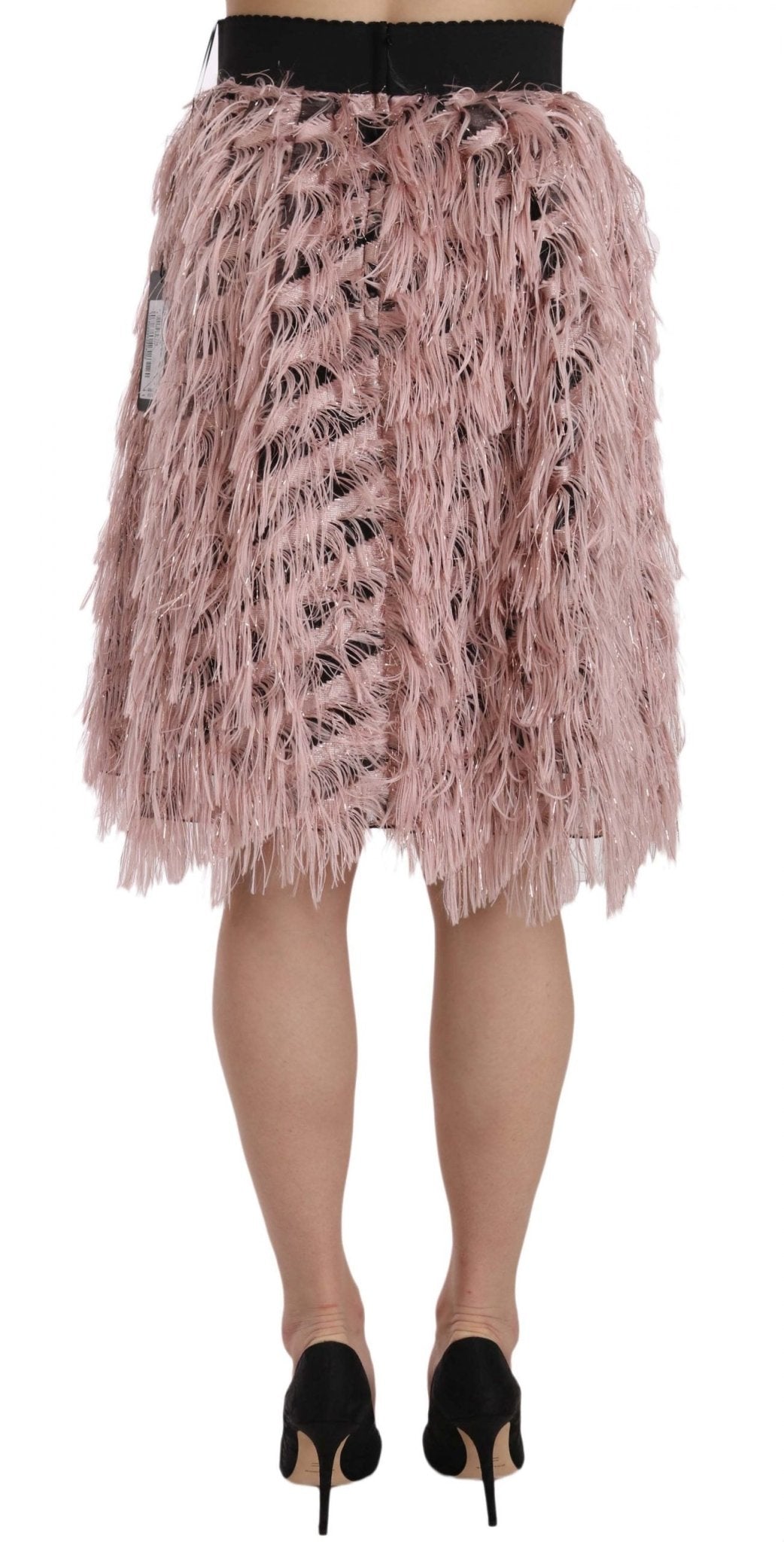 Dolce & Gabbana Wide Elastic Waist High Fashion Skirt - Sandy Store ByNet