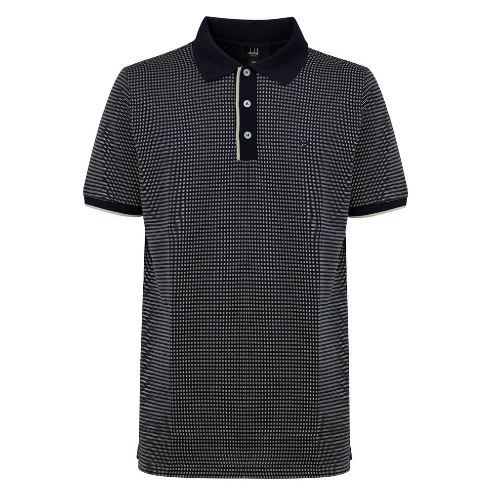 Dunhill Blue Cotton Polo Shirt - Sandy Store ByNet