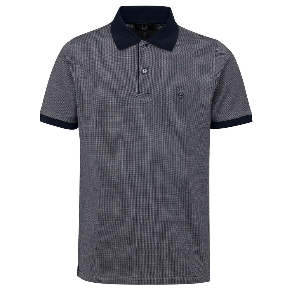 Dunhill Blue Cotton Polo Shirt - Sandy Store ByNet