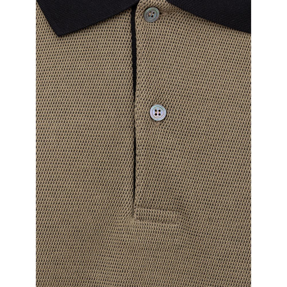 Dunhill Green Cotton Polo Shirt - Sandy Store ByNet