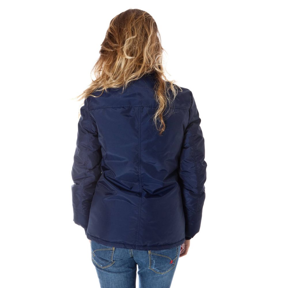 ENRICO COVERI Blue Nylon Jackets & Coat – 42 par ENRICO COVERI | Disponible sur Sandy Store ByNet