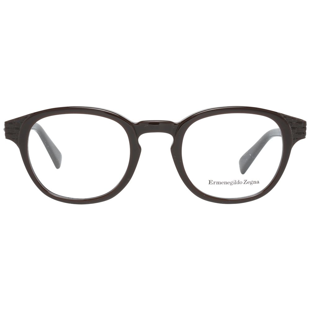 Ermenegildo Zegna Brown Men Optical Frames – par Ermenegildo Zegna | Disponible sur Sandy Store ByNet