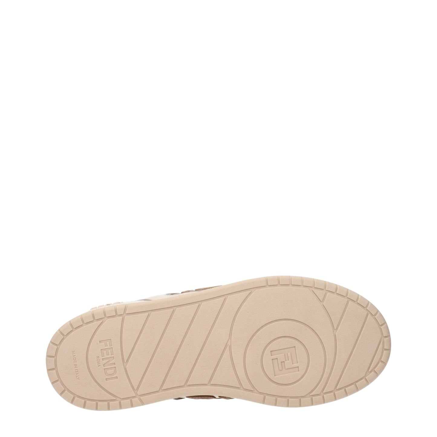 Fendi Beige Leather Low Tops – EU35.5/US5.5 par Fendi | Disponible sur Sandy Store ByNet