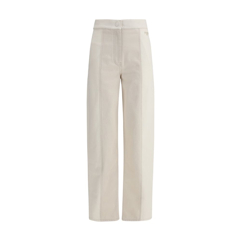 Fendi Cotton Pants – IT38 | S par Fendi | Disponible sur Sandy Store ByNet