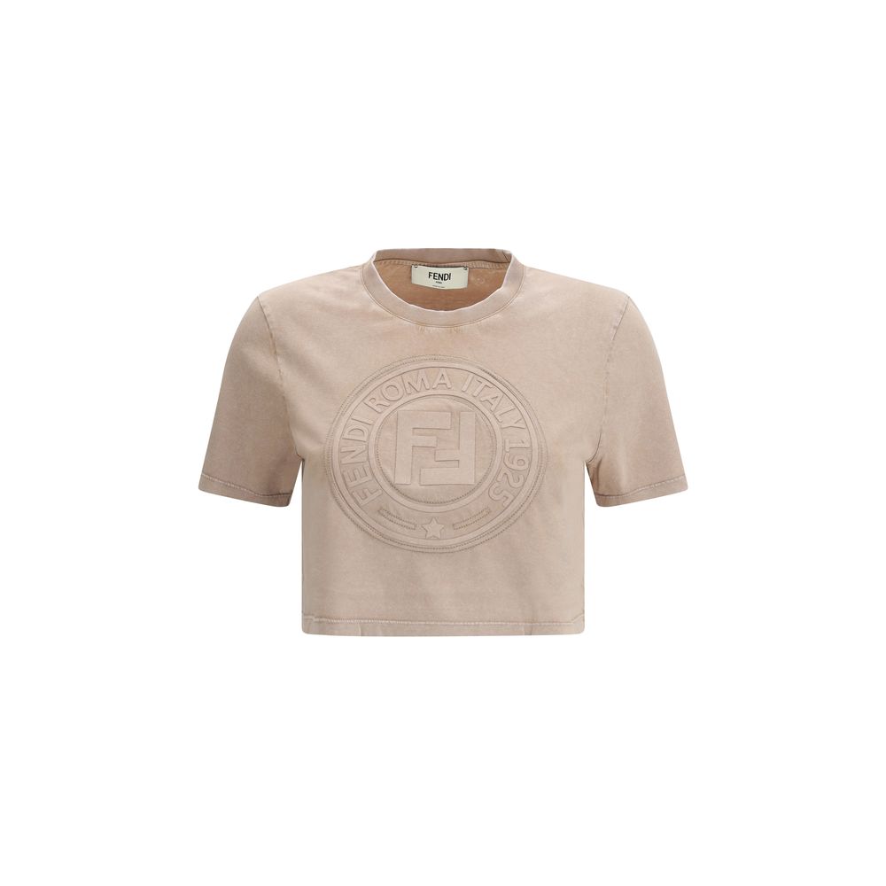 Fendi Cropped T-Shirt – M par Fendi | Disponible sur Sandy Store ByNet
