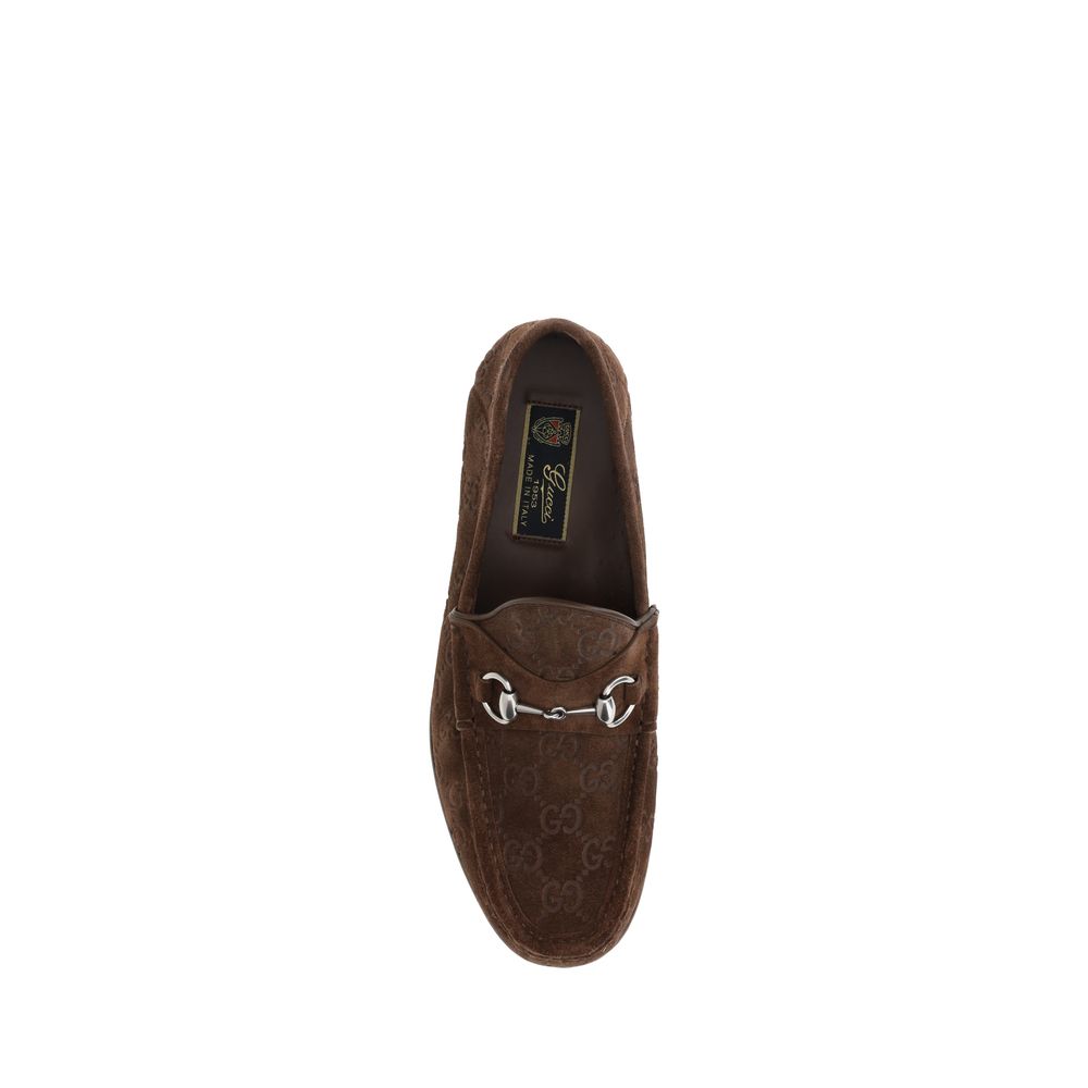 Gucci Suede Horsebit 1953 Loafers - Sandy Store ByNet