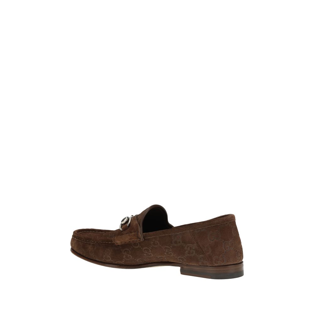 Gucci Suede Horsebit 1953 Loafers - Sandy Store ByNet