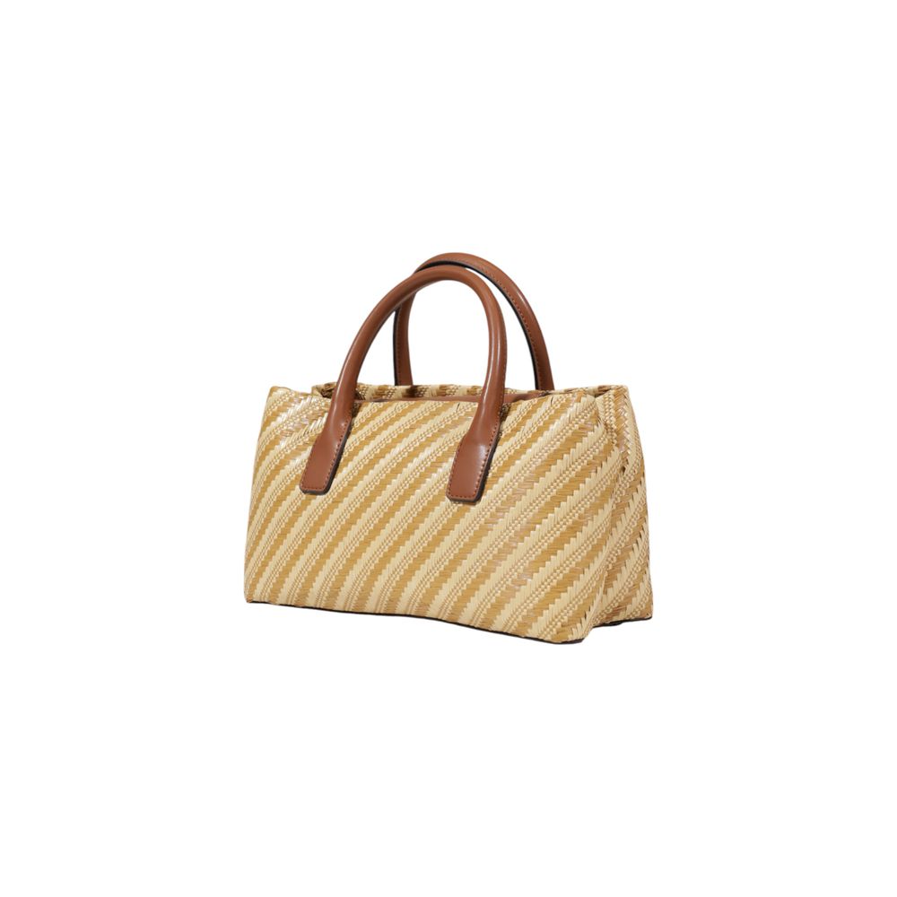 Guess Beige Polypropylene Handbag – par Guess | Disponible sur Sandy Store ByNet