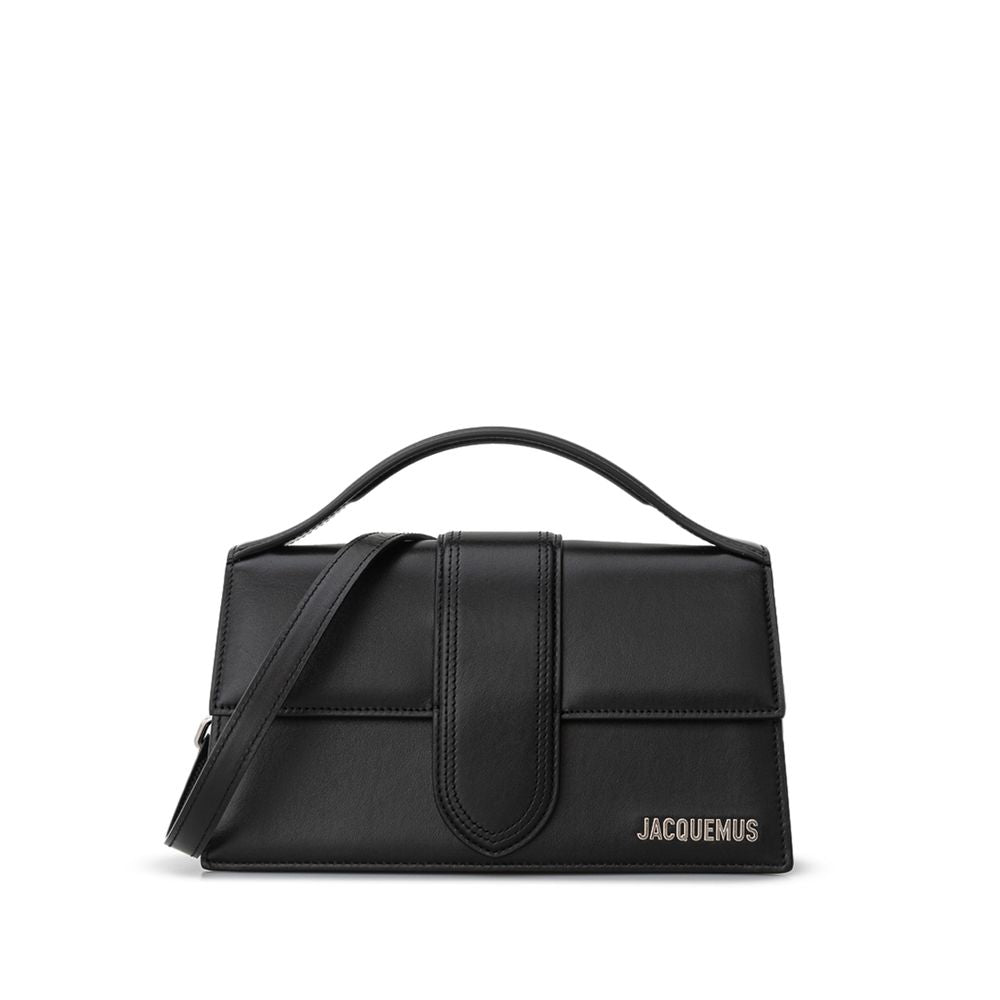Jacquemus Black Leather Handbag - Sandy Store ByNet