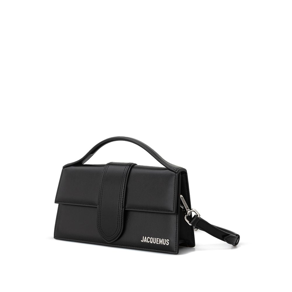 Jacquemus Black Leather Handbag - Sandy Store ByNet