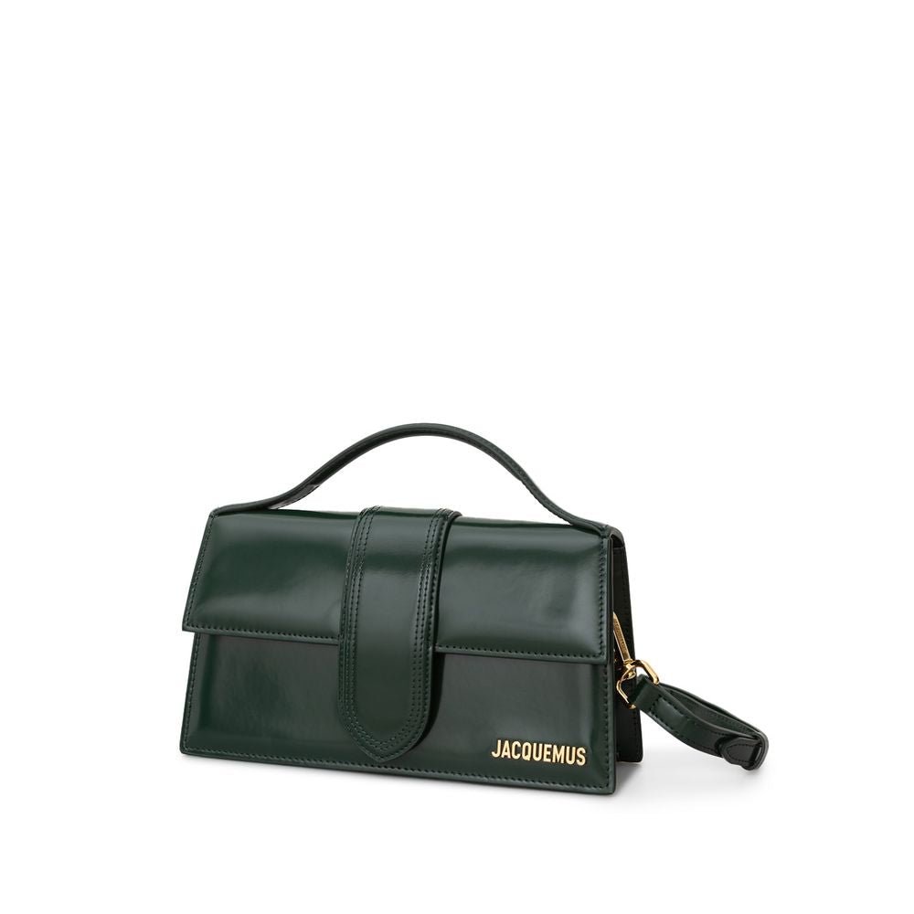 Jacquemus Green Leather Shoulder Bag - Sandy Store ByNet