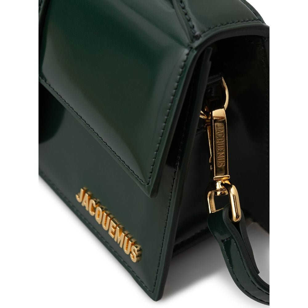 Jacquemus Green Leather Shoulder Bag - Sandy Store ByNet