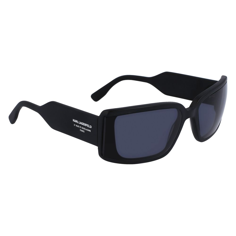 Karl Lagerfeld Black Acetate Sunglasses - Sandy Store ByNet