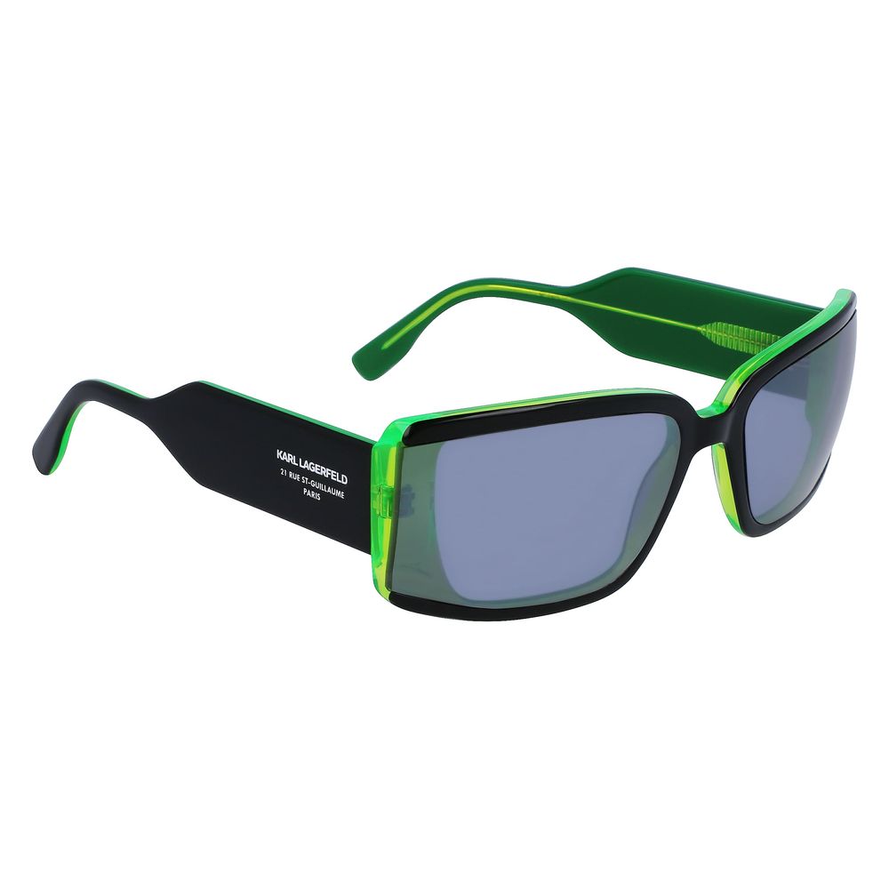 Karl Lagerfeld Black Acetate Sunglasses - Sandy Store ByNet