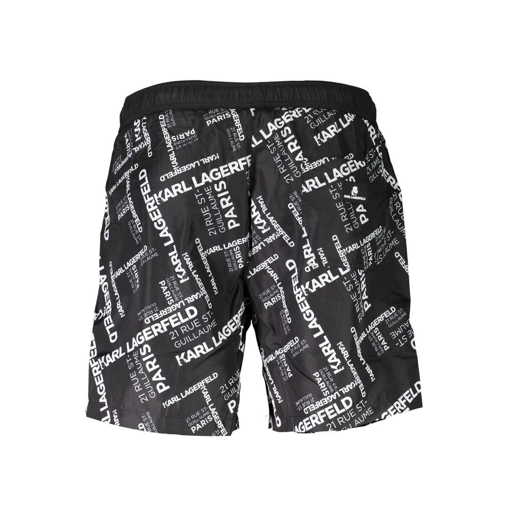 Karl Lagerfeld Black Polyester Swimwear – S par Karl Lagerfeld | Disponible sur Sandy Store ByNet