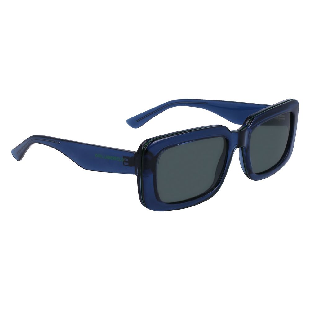 Karl Lagerfeld Blue Injected Sunglasses - Sandy Store ByNet