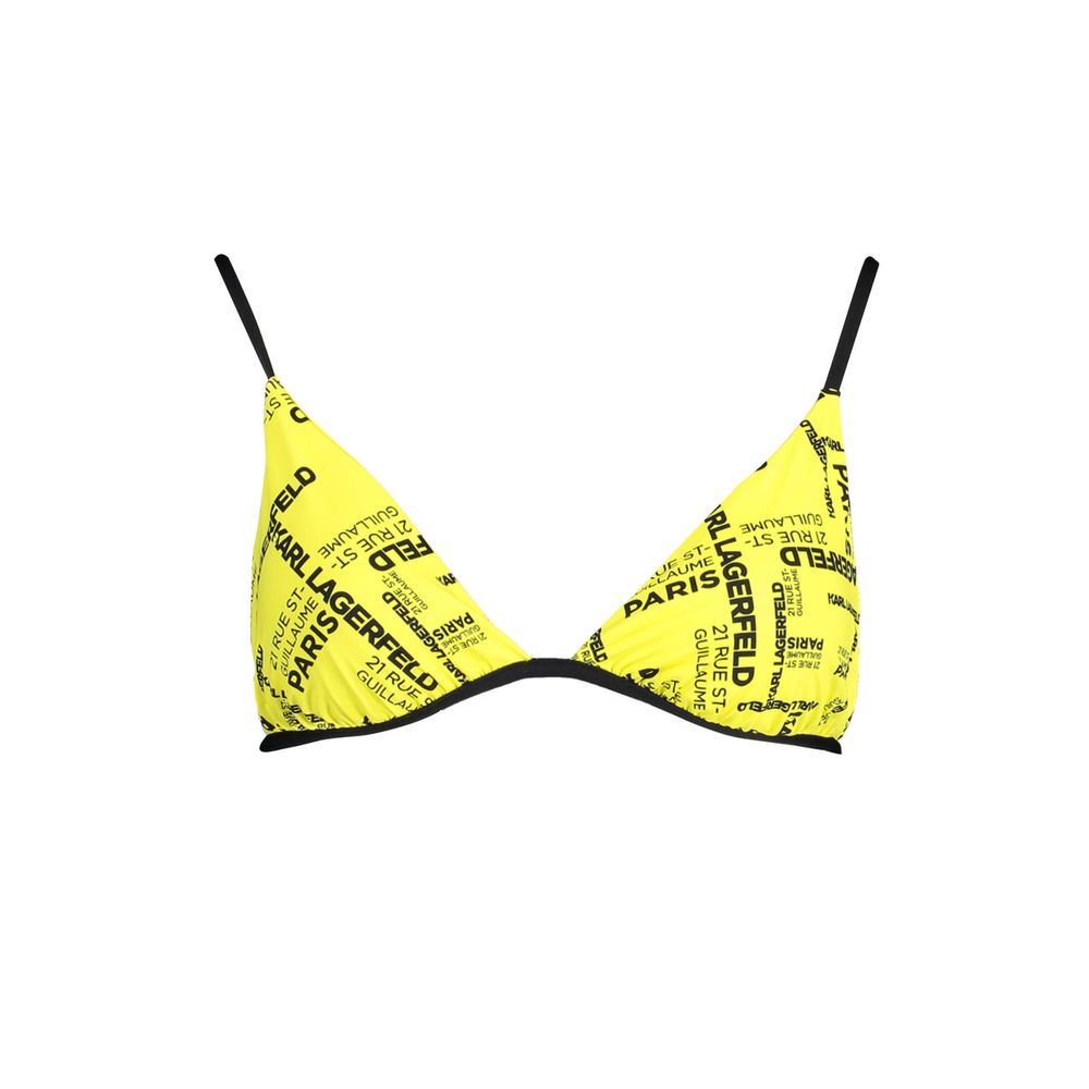 Karl Lagerfeld Yellow Elastane Swimwear – XS par Karl Lagerfeld | Disponible sur Sandy Store ByNet