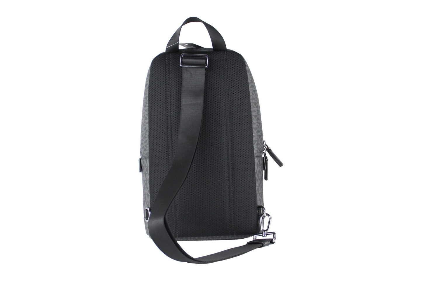 Michael Kors Cooper Medium Black Signature PVC Sling Backpack - Sandy Store ByNet