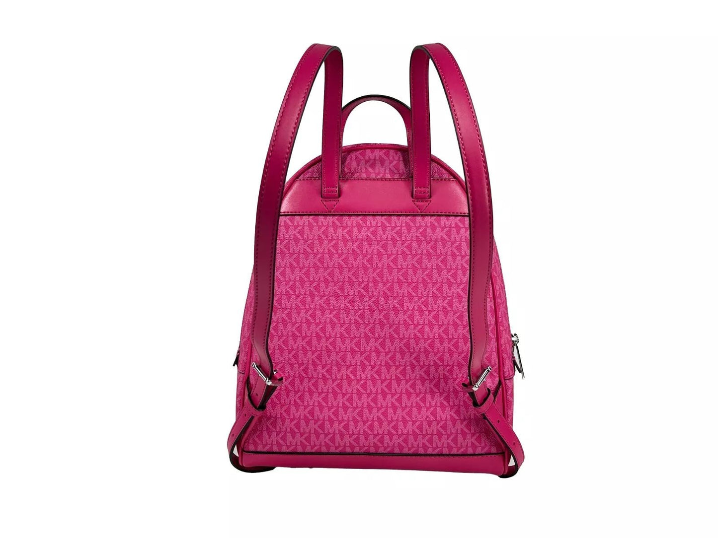 Michael Kors Rhea Medium PVC Backpack Bookbag Dragon Fruit - Sandy Store ByNet