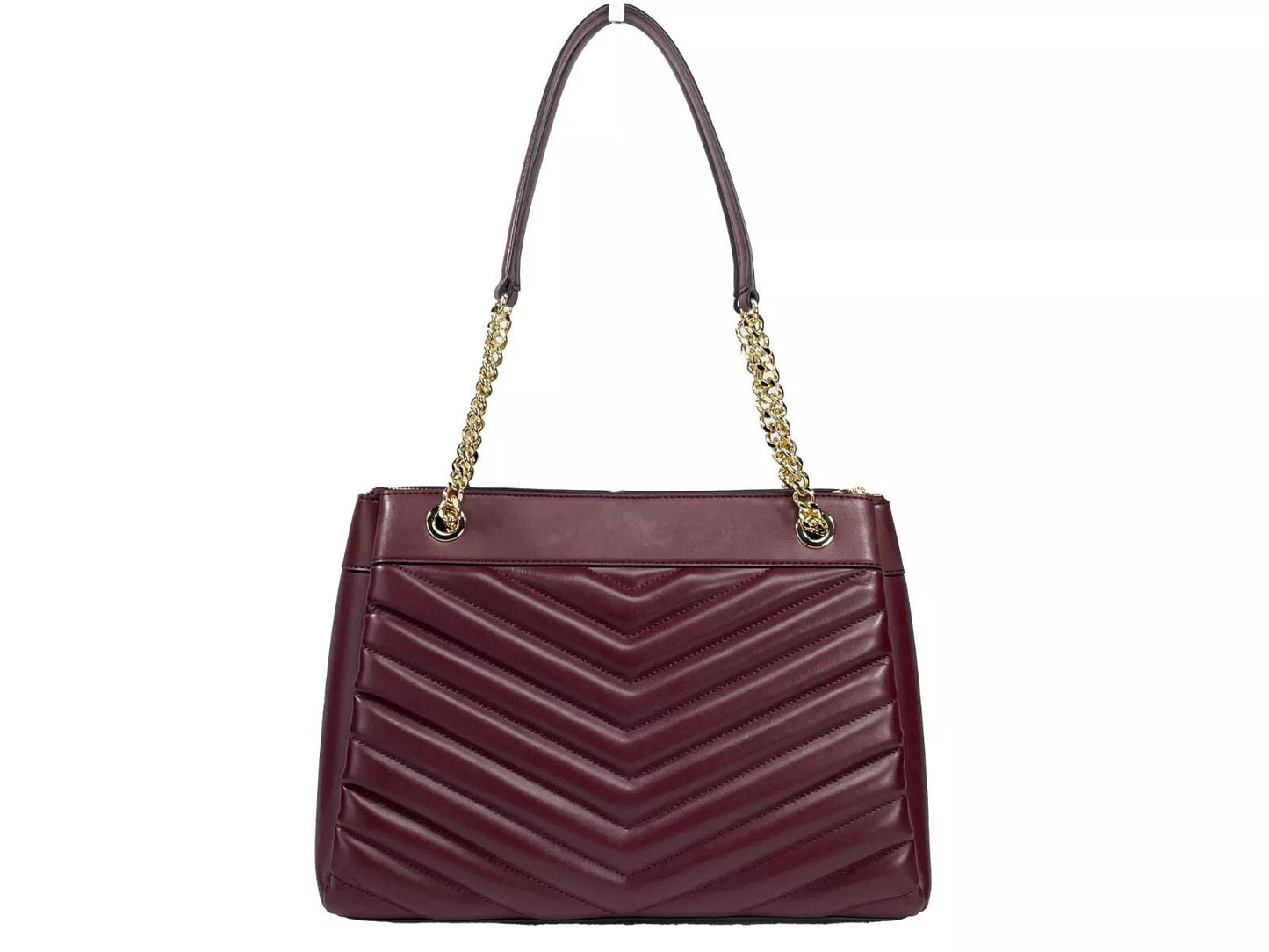 Michael Kors Whitney Medium Chain Shoulder Bag Purse Oxblood - Sandy Store ByNet