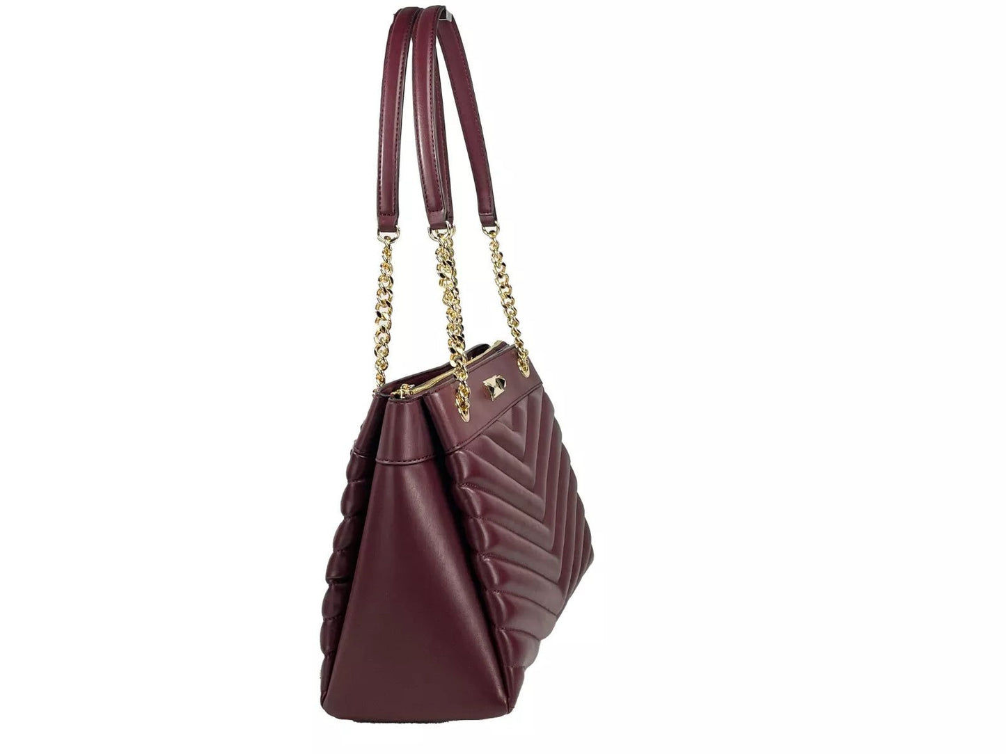 Michael Kors Whitney Medium Chain Shoulder Bag Purse Oxblood - Sandy Store ByNet