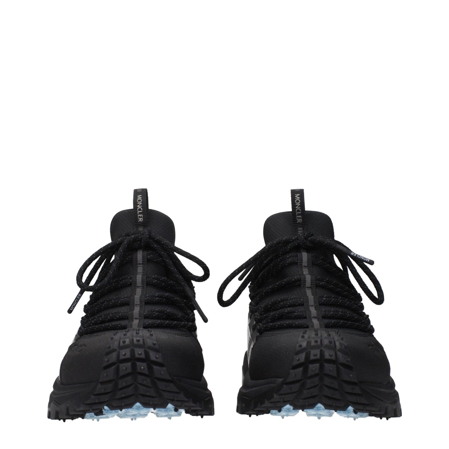 Moncler Black Fabric Athletic Sneakers – EU40/US7 par Moncler | Disponible sur Sandy Store ByNet
