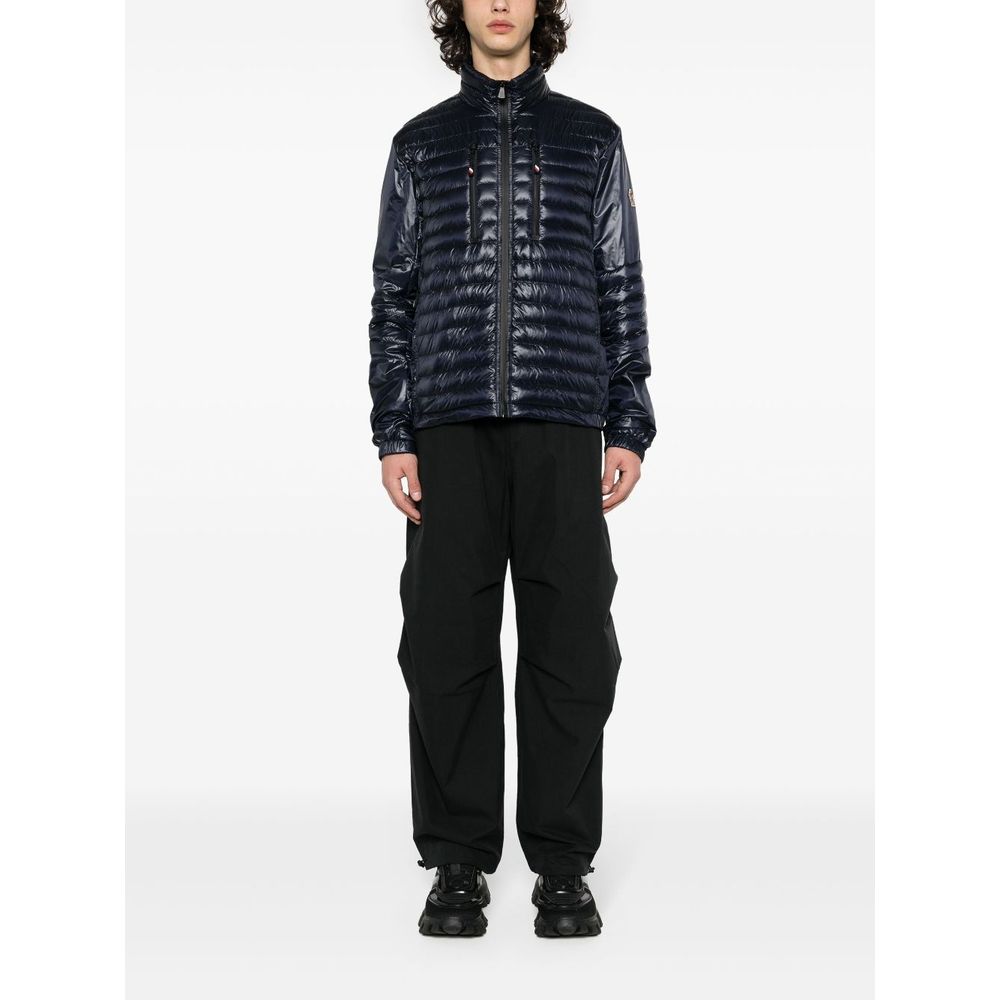 Moncler Blue Polyamide Jacket - Sandy Store ByNet
