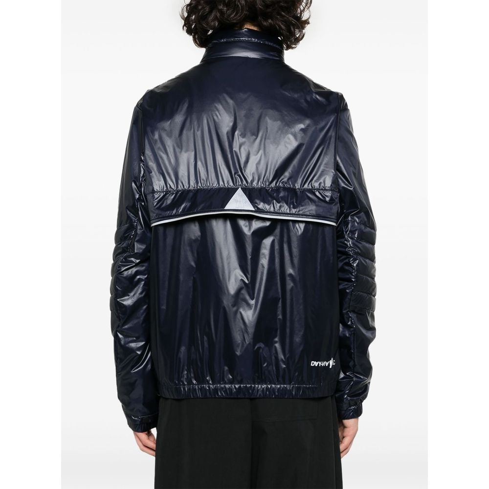 Moncler Blue Polyamide Jacket - Sandy Store ByNet
