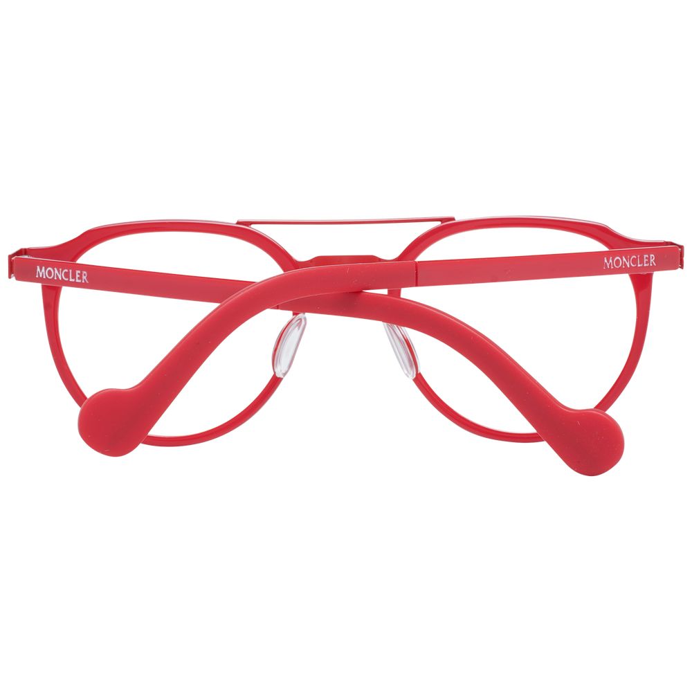 Moncler Red Unisex Optical Frames - Sandy Store ByNet