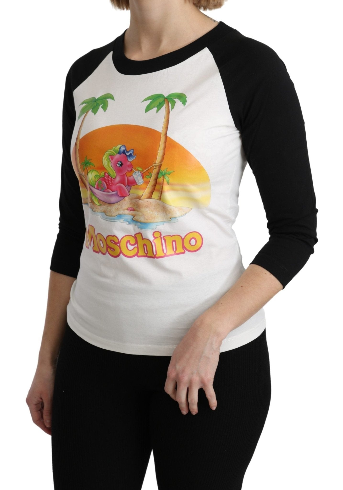 Moschino Chic My Little Pony Crew Neck Cotton Top - Sandy Store ByNet