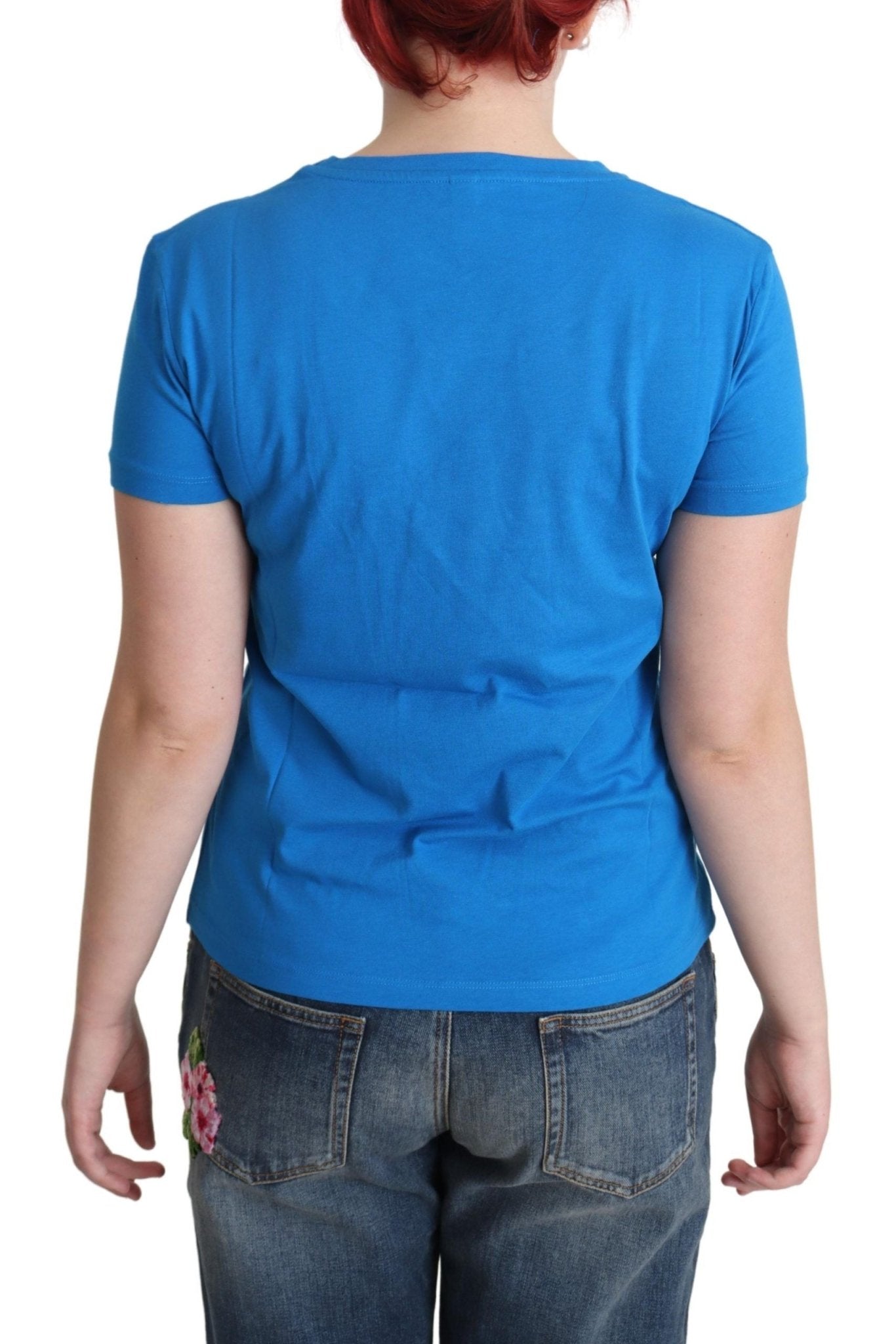 Moschino Sunny Milano Chic Round Neck Tee - Sandy Store ByNet